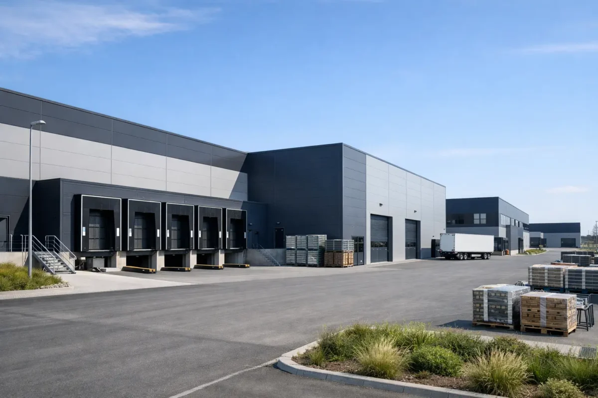 Moderne lagerkomplekser i Danmark